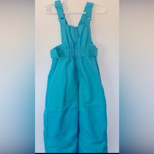 Cat & Jack Teal Snow Pants Overalls (2T)